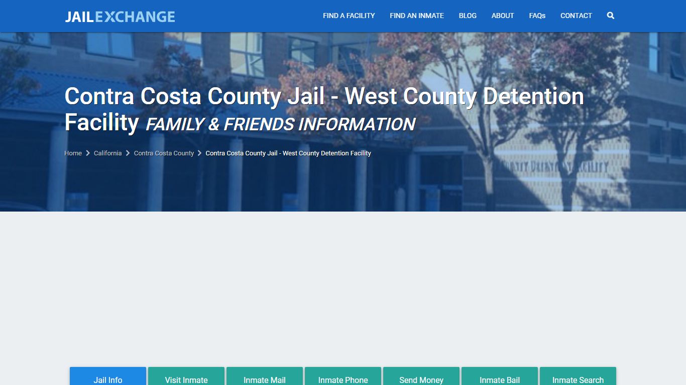 Contra Costa County Jail - West County Detention Facility ...
